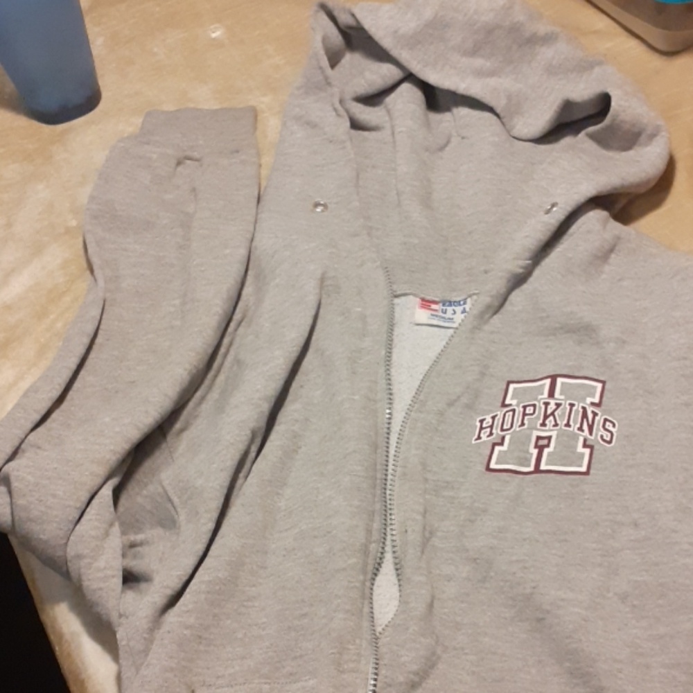 Zip up hooded sweater